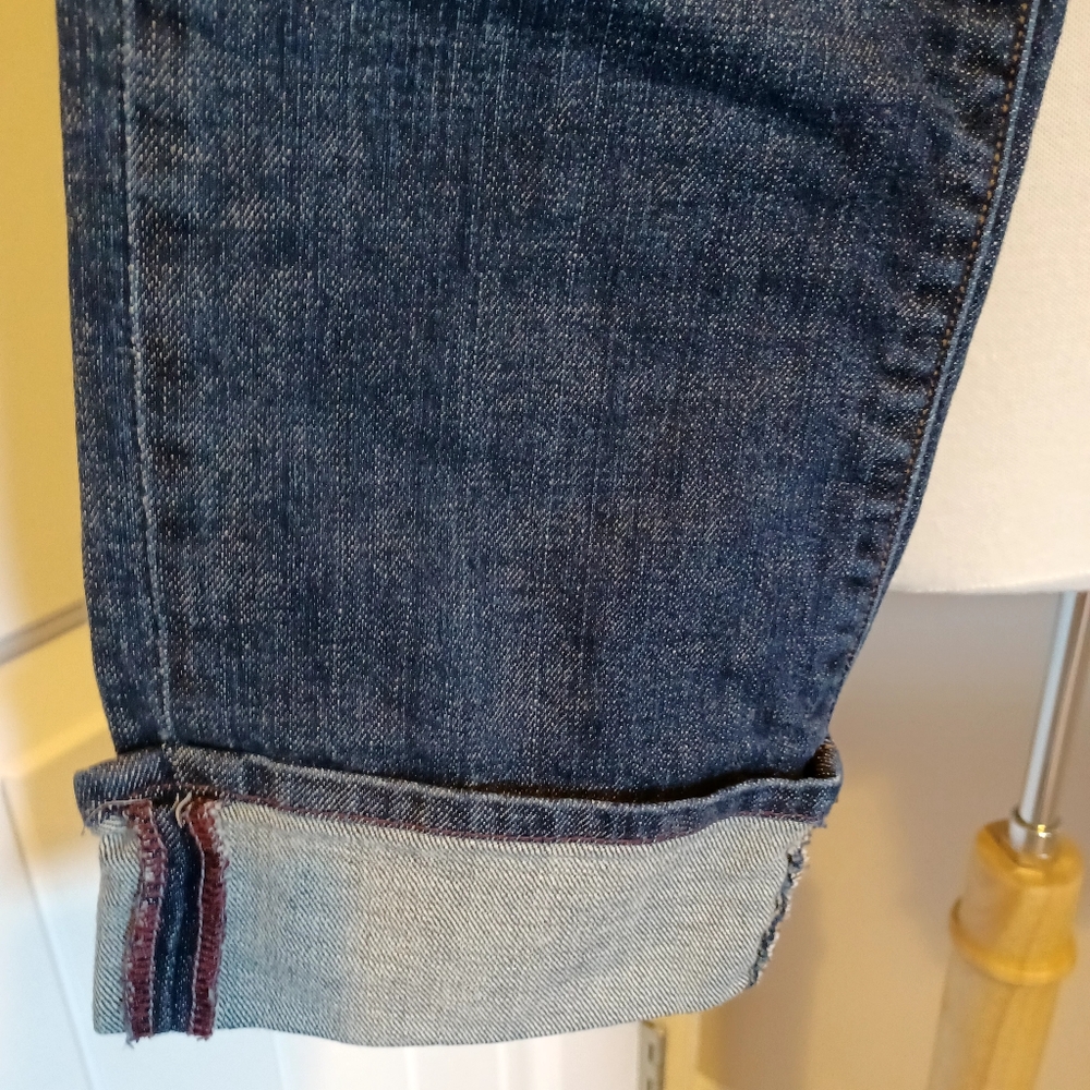 GAP CROPPED CUFFED JEANS SZ 6 - Picture 3 of 7